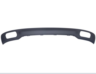 Spoiler bara spate BMW Seria 7 (F01/F02), 10.2008-01.2016, negru; cu gauri pentru 2 iesiri simple; TUNING, foto