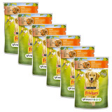 FRISKIES Adult VitaFit pouch with chicken and carrot in juice 6 x 100 g