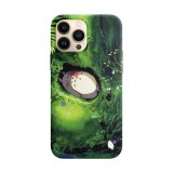 Husa compatibila cu Apple iPhone 13 model Totoro Nap, Silicon, TPU, Viceversa, Transparent, Carcasa