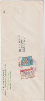 Panama 1960 , Plic Circulat catre ambasada Statelor Unite foto