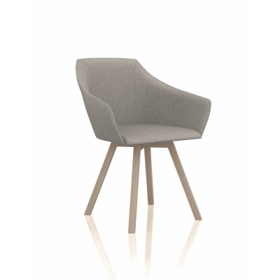 SCAUN VIZITATOR WIND WOOD foto