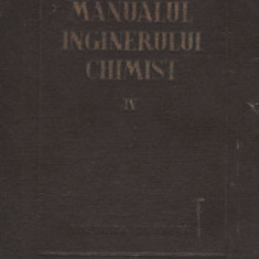 Em Bratu - Manualul inginerului chimist ( vol. IV )