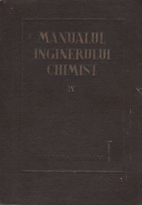 Em Bratu - Manualul inginerului chimist ( vol. IV ) foto
