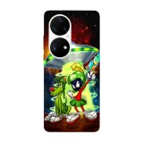 Husa compatibila cu Huawei Mate 40 model Marvin the Martian, Silicon, TPU, Viceversa, Transparent, Carcasa