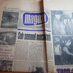 magazin 8 iulie 1961-art. si foto slanic prahova,mihail sadoveanu 7000 de volume