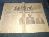 ZIARUL ADEVARUL NR 120 19 MAI 1990 CANDIDATII LA PRESEDENTIE