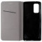 Husa tip carte cu stand Smart Magnet neagra pentru Samsung Galaxy Note 20, Note 20 5G