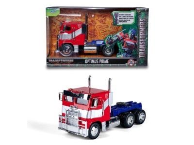 JADA TRANSFORMERS T7 OPTIMUS PRIME 1 CAMION METALIC SCARA 1:24 foto