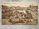 1918 - Targu Mures, piata Szechenyi cu fantana Bodor (jud. Mures)