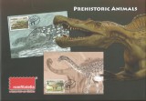 Romania, LP 2092/2016, Animale preistorice, c.p.i. maxime in etui