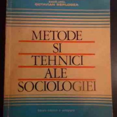 Metode Si Tehnici Ale Sociologiei - Coordonatori Miron Constantinescu, Octavian Berlog,542035