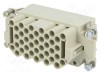 Conector HARTING Han&reg; EEE inserturi contact mamă 16A 500V 40 pini