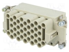 Conector HARTING Han&reg; EEE inserturi contact mamă 16A 500V 40 pini
