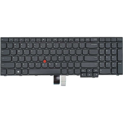 Tastatura Laptop, Lenovo, ThinkPad E570, E575, AX200, 01AX200, SN5357, PK1311P3A00, cu mouse pointer, layout US foto