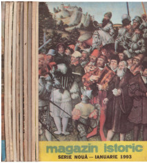 Magazin istoric - anul XXVII - 1993 - 11 numere (310 - 318, 320 - 321) foto