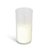 Rezerva lumanare tip pastila (tealight) &ndash; &Oslash;4,8 cm &ndash; alb Best CarHome