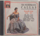 CD The Incomparable Callas AIda Tosca Ernani Carmen Samson Dalila Mignon, Opera