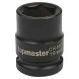 Tubulara de impact 1/2 19 mm din otel CR-MO Topmaster Pro