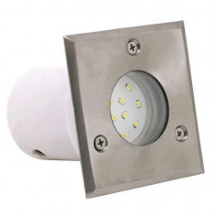 Aplica incastrabila de exterior Inci HL 941L, otel inoxidabil, IP67, 1.2W, 75 lm, Led Mania Tools foto