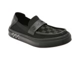 Mocasini GRYXX negri, 60018, din material textil