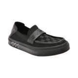 Mocasini GRYXX negri, 60018, din material textil