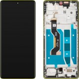 Display cu Touchscreen Motorola Moto G85, cu Rama, Verde (Olive Green), Service Pack 5D68C24855