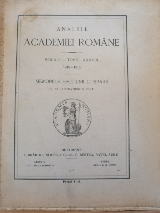 Onisifor Ghibu - Din istoria literaturii didactice romanesti, 1916, 3 volume