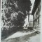 Carte postala, Bucuresti Scoala Centrala de Fete, fatada dinspre gradina, perioada interbelica