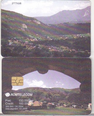 bnk card Cartela telefonica 2004 - Peisaj - sat - RO-ROM-0242 foto