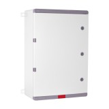 Cumpara ieftin Cutie distributie IP67 din ABS gri, usa mata, placa metalica, 400x600x200 mm PD406020