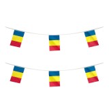 Ghirlanda cu Steaguri Romania, 6 m