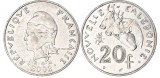 New Caledonia 2002 - 20 francs, UNC