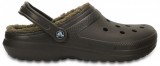 Saboti Crocs Classic Lined Clog Maro - Espresso/Walnut