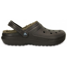 Saboti Crocs Classic Lined Clog Maro - Espresso/Walnut