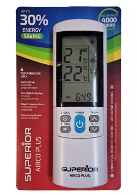 Telecomanda pentru Tel Aer Conditionat Univ airco plus-permite setare temp min foto