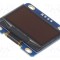 Afișaj OLED grafic 1,28&quot; 128x64 RAYSTAR OPTRONICS galben