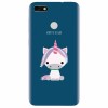 Husa silicon pentru Huawei P9 Lite, Horn To Be Wild Cute Unicorn