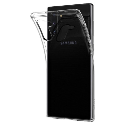 Husa TPU Spigen Liquid Crystal pentru Samsung Galaxy Note 10 N970 / Samsung Galaxy Note 10 5G N971, Transparenta 628CS27370 foto
