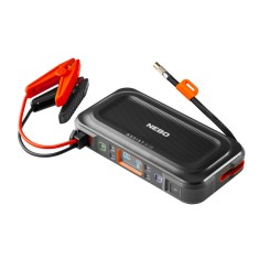 NEBO NEB-PBK-0004-G Assist-Air Jump Starter, 1500 A, 55,5 Wh baterie, 120 PSI, 1x USB-A (2,1 A), 1x USB-C (20 W), 200 lm, in foto