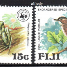 FIJI 1979, Fauna, WWF, serie neuzată, MNH