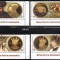 ROMANIA 2022, Marea Unire in Numismatica, serie neuzata, MNH, 2396