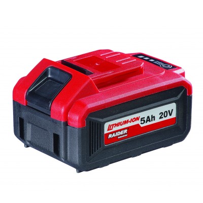 Acumulator Raider, 20 V, 5 Ah, Li-Ion, port USB foto