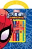 Marvel Spiderman Super Hero Adventures My First Library Board Book Block 12 Book Set Includes Characters From Avengers Endgame, - Editura Phoenix Inte