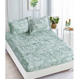 Cumpara ieftin Husa de pat cocolino cu elastic + 2 fete de perne pentru pat dublu -JO933