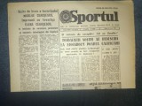 ZIARUL SPORTUL 10 IUNIE 1983 SUEDIA ROMANIA