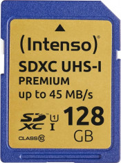 Card de memorie Intenso Premium 128GB SDXC Clasa 10 UHS-I foto