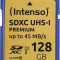 Card de memorie Intenso Premium 128GB SDXC Clasa 10 UHS-I