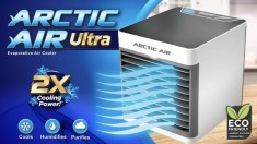 Mini Racitor aer portabil, ARCTIC AIR ULTRA 3 functii LED 7 culori USB Alb foto