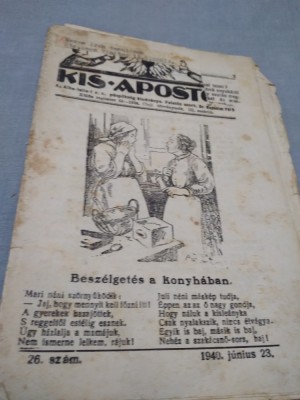 FASCICOL INTERBELIC IN MAGHIARA KIS.APOSTOL 26 /1940 foto