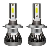 Set 2 Becuri auto LED H7, F2 COB, 80W/set, 36LED